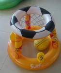 Promotional PVC inflatable basteball stands for play