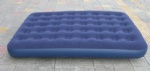 PVC Inflatable Double persons 40 Holes Flocked Air Beds(Queen size)