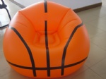 Inflatable basketball sofa