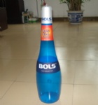 PVC inflatable BOLS Blue advertising bottle
