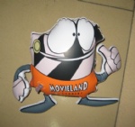 PVC inflatable cartoon of CIAKY for advertising