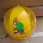 PVC Inflatable KVETY beach balls for advertising